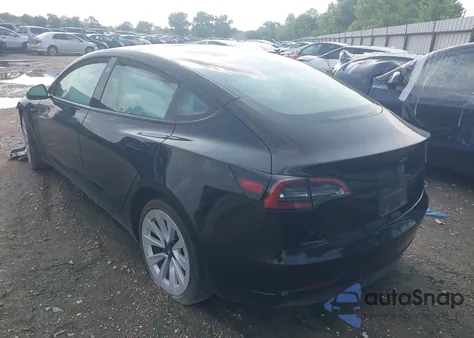 2023 Tesla Model 3 Rear-Wheel Drive из США, поврежденный, VIN 5YJ3E1EAXPF639326